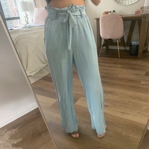 High Rise Flowy Pants